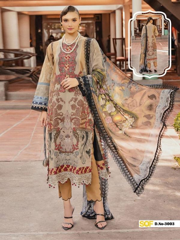 Sof Ayra B Vol-3 Karachi Dress Material